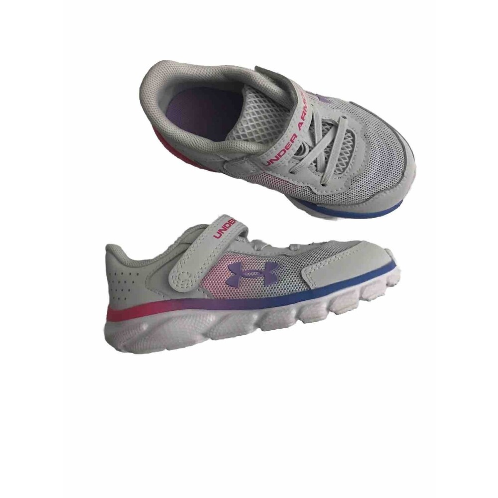 Under Armour Toddler Shoes / Sneakers White Multicolor Size 8